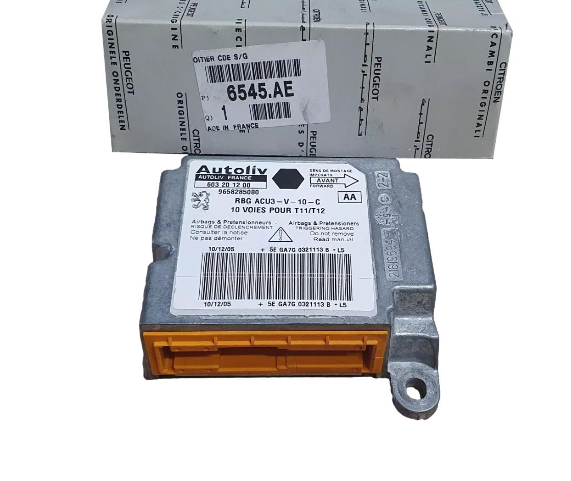 Ohjausyksikön moduuli Airbag Alkuperäinen 6545AE 6545.AE Citroen Peugeot