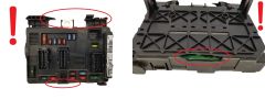 Ohjausyksikkö BSM-B3 9643498880 T118470003G PSA Siemens 1485
