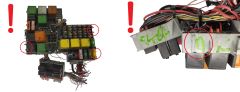 Moduuli 09115142 09115141 PA6-GB20GF10 Opel Delphi 2712