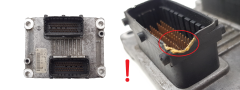 Ohjausyksikkö Fiat Punto 00468019640 0261206980 1.2 16V Bosch