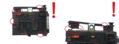 Ohjausyksikkö BSM B3 9650664080 PSA Delphi 1816