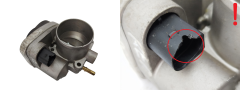 Kaasuläpän venttiili Renault 8200171134 8200190230 1.6 16V 2