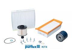 Suodatinsarja Tee Renault Dacia KIT4 152085488R Purflux