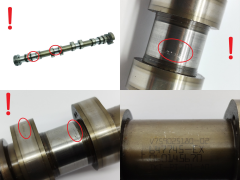 Nokka-akseli 0801FN V759025180 1.4 1.6 VTI Citroen Peugeot Mini 1429