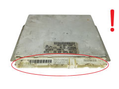 Ohjausyksikkö 0195454832 K05 0265109046 Mercedes Bosch 15216