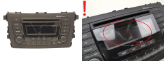 Radio-CD-soitin BT Suzuki Celerio 39101-84M10 CQ-JZ93F2TT PA84M1