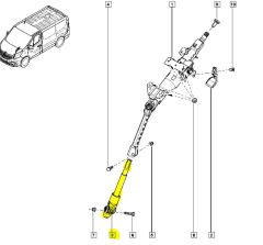 Ohjausakseli Alkuperäinen Trafic III Vivaro NV300 Talento 1.6 dCi 4882000Q0J