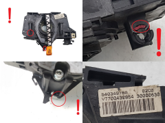 Ilmatyynyn liukurenka V7700432854 7701045279 Renault Clio 2 Lucas 29