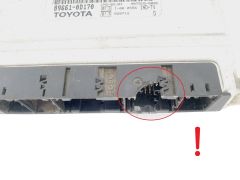Ohjausyksikkö 0281011125 89661-0D170 407918-0082 Toyota Bosch