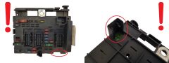 Ohjausyksikkö BSM B3 9646405280 PSA Delphi 1407