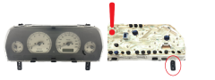 Kierroslukumittari Rover 25 RG/22991 AR0054204 UK-NSI 55165