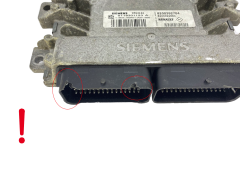 Ohjausyksikkö S118301123A 8200392704 8200392680 Renault Siemens 57456
