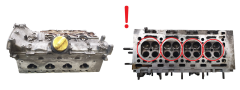 Sylinterikansi 1640 7701475605 2.0 16v Turbo F4R776 Renault