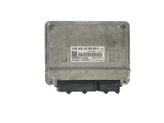 Ohjausyksikkö 03E906023D 5WP40502 04 VW Seat Siemens 45643