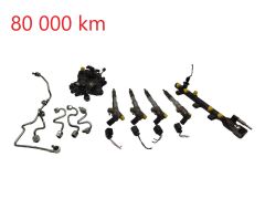 Polttoainepumppu ja suuttimet 167001930R 166009567R 2.3dCi Master 80000km