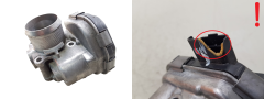 Kaasuläpän venttiili Citroen Peugeot 9673534480 1.6 HDI Delphi 2521