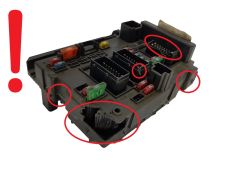 Ohjausyksikkö BSM B2 9650664180 PSA Delphi 1212