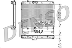 Jäähdytin Tee Citroen Peugeot DRM21057 1330J7 1330.J7 Denso