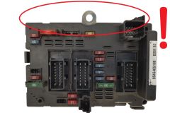 Ohjausyksikkö BSM B2 9646405180 PSA Delphi 1651