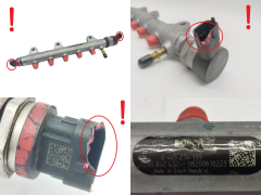 Venttiili Listwa Paliwa 0445214155 0281002800 Bosch 2.0 DCI Renault 8200842432