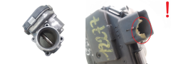 Kaasuläpän venttiili Citroen Peugeot 9673534480 1.6 HDI Delphi 1614