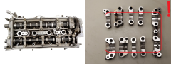 Sylinterikansi Honda RMA-HU-4 2.2 i-CTDI