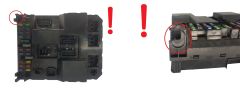 Ohjausyksikkö BSI J04-00 9651197680 9651196980 PSA Valeo 1826