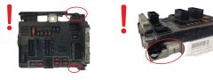 Ohjausyksikkö BSM-B3 9643498880 T118470003G PSA Siemens 1905