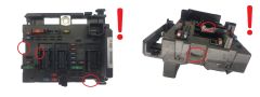 Ohjausyksikkö BSM B3 9650664080 PSA Delphi 1842
