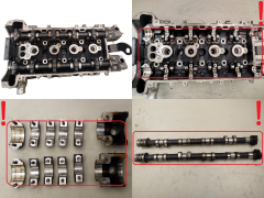 Sylinterikansi Alfa Romeo 55185881 2.2 JTS 939A6000