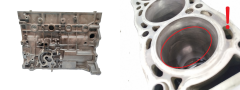 Sylinterilohko 4H01 10DZ68 2.2 HDI Peugeot 807 C8 Phedra