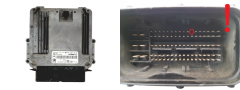 Ohjausyksikkö 0281033549 HX73-12C520-FCC Jaguar Land Rover Bosch 30576