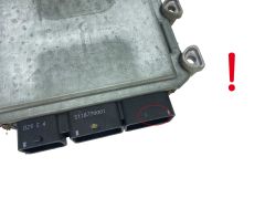 Ohjausyksikkö 5WS40029N-T 9656413180 9655041480 SID803 PSA Siemens 61423