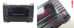 Radio-CD-soitin Mercedes Vito A1698700689 MF2750