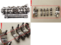 Sylinterikansi Renault 2968F2 110415795R 7701477400 1.5 DCI Siemens 6