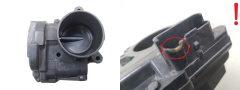 Kaasuläpän venttiili V757669780-05 A2C53279370 PSA Mini 1564