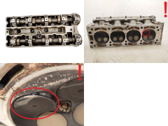 Sylinterikansi Chevrolet Opel Daewoo 92063877R 2.0 16V X20SED