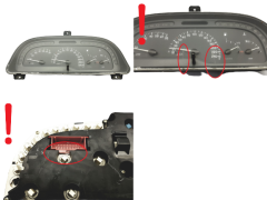 Nopeusmittari Renault Laguna 1 7700416806 C 50813
