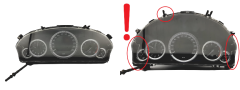 Kierroslukumittari Mercedes E W212 A2129009200 VDO