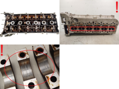 Sylinterikansi BMW 1436793 3.0 24V 306S3