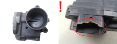 Kaasuläpän venttiili V757669780-02 A2C53279370 PSA Mini 1566