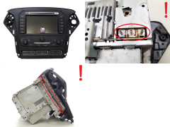 Navigointi Radio Ford Mondeo BS7T-18K931-EC BS7T-19H449-CAA