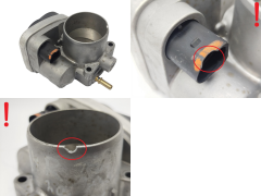 Kaasuläpän venttiili Renault 8200171134 8200190230 1.6 16V 3