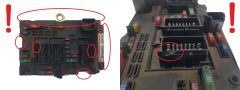 Ohjausyksikkö BSM B3 9643538080 PSA Delphi 1852