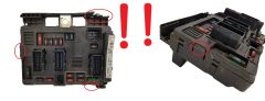 Ohjausyksikkö BSM-B3 9643498880 T118470003G PSA Siemens 1379