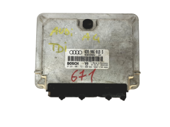 Ohjausyksikkö 038906018S 0281001721 Audi Bosch 21303