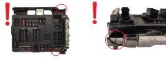 Ohjausyksikkö BSM-B3 9643498880 T118470003G PSA Siemens 2305