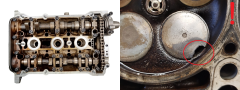 Sylinterikansi VWAG 078103373P 2.8 V6 ACK