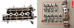 Sylinterikansi Hyundai KIA Z23BB16 1.6 GDI G4FJ