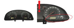Kierroslukumittari Skoda Superb 3U0920811A 110080116007 VDO